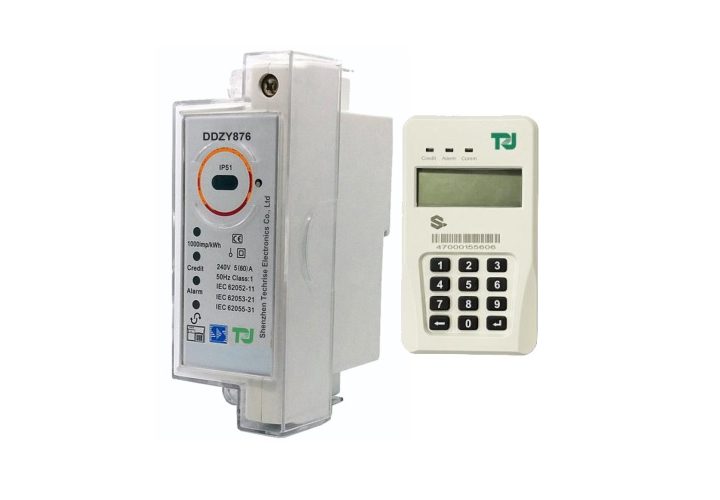 Електромер монофазен с предплащане DDZY876-80А