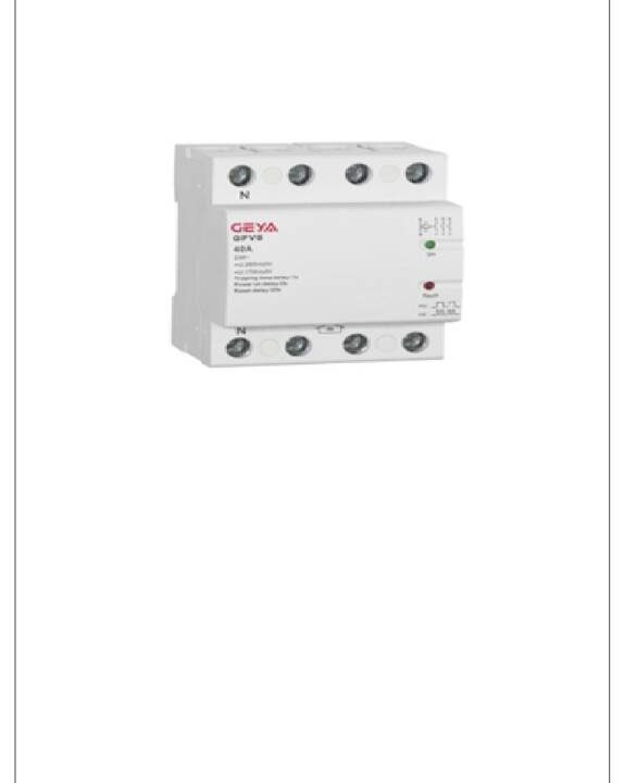 Напреженова защита интелигентна трифазна GPV8-50A-4Р