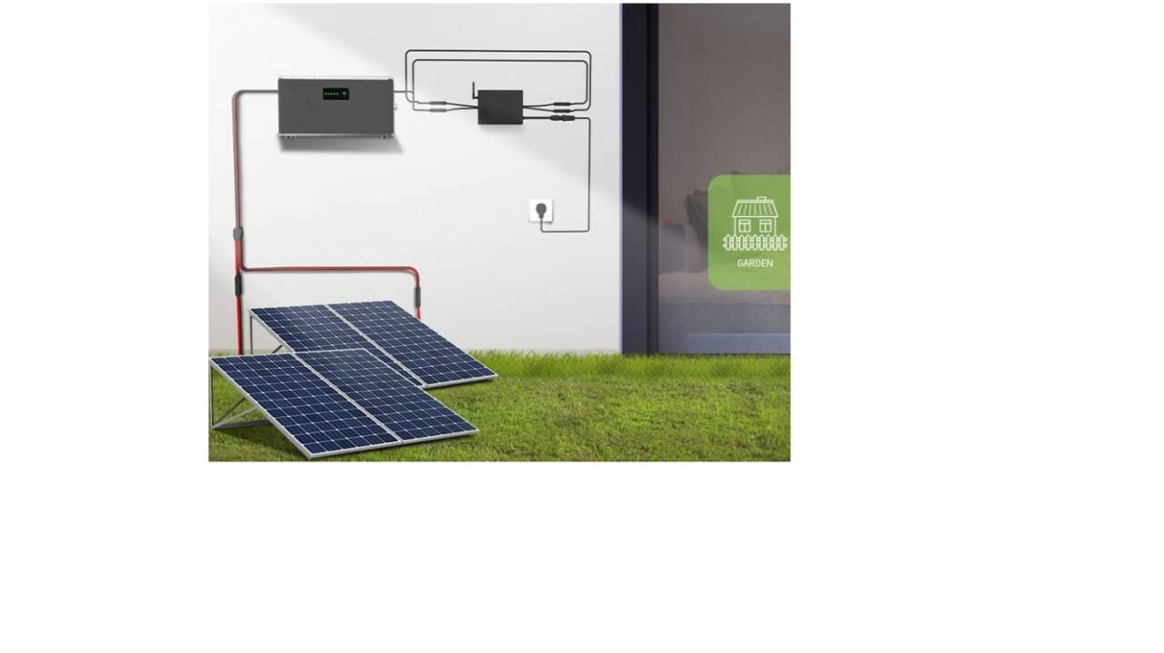 Соларна система за балкони – 800W
